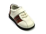 Boy Dress Shoes/Casual Sport Shoes, White/Black/Navy/Brown, Stripes (Toddler/kid/children)