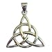 Sterling Silver Triquetra Pendant Wiccan Amulet Pagan Jewelry