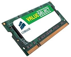 Corsair Memory VS1GSDS400 1 GB PC3200 400hz 200-Pin DDR SODIMM Laptop Memory