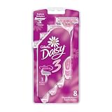 Gillette Daisy3 Disposable Razor 8 Count (Pack of 2)