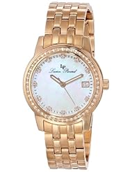 Lucien Piccard Womens LP-12545-RG-22MOP Taney Analog Display Quartz Rose Gold Watch