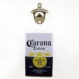 Licensed Corona Extra Bottle Opener & Cap Catcher Set