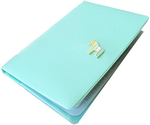 Kunyuhengxin for Mini Pony Faux Leather Travel Passport Holder Case Protect Cover ID Card Ticket Bag Cover Anti Skimming