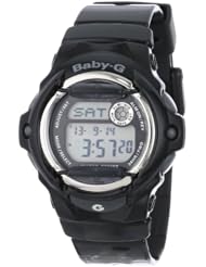 Casio Womens Baby-G Black Whale Digital Sport Watch