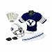 Franklin Sports NCAA Brigham Young Cougars Deluxe Youth Team Uniform Set, Medium