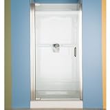 American Standard AM00309.400.213 Chrome Custom Euro Frameless Pivot Door AM00309.400