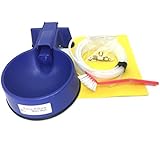 Easy-Clean Auto-Fill Water Bowl with Indoor Installation Kit and 25 foot of Poly-tubing