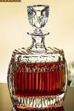 BRACELET COLLECTION 25.4 OUNCE 24% LEAD CRYSTAL OVAL DECANTER