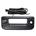 Chevy Silverado and GMC Sierra Rear View Camera Backup Tailgate Handle Camera for Chevy Silverado and GMC Sierra Years 2007-2013,Tailgate Door Handle Replacement Camera(Color: Black)