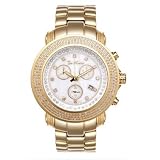 Mens Joe Rodeo Diamond Watch 2.5ct Yellow Gold Junior