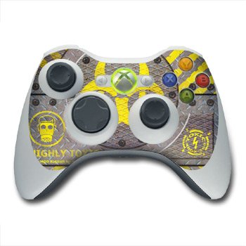 Toxic Design Xbox 360 Controller Protector Skin Decal Sticker