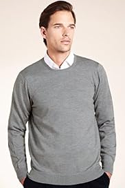 2" Longer Collezione Pure Merino Wool Jumper