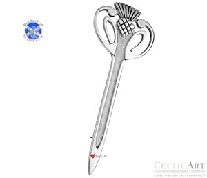 Celtic Art Sterling Silver Kilt Pin (KP066)
