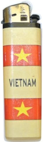 Vietnam Flag Lighters - 3 Pieces