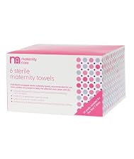 Mothercare Sterile Maternity Towels - 6pk
