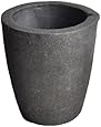 #3 4KG Foundry Clay Graphite Crucibles Cup Furnace Torch Melting Casting Refining Gold Silver Copper Brass Aluminum