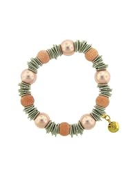 Sterling Silver Pink Pearl Bangle