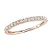 10K Pink Gold .25ct.t.w. Diamond Ring - 5