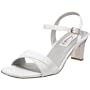 Dyeables Women's Splendor Sandal,White,5.5 M US
