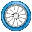 YAK Scooter Wheel 125mm Silver/Blue