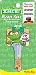 Sesame Street Oscar the Grouch Kwikset KW1 House Key
