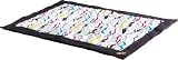 Crazy Pet Throw Snugly blanket with printed pattern and black edges Size: 30 x 40
