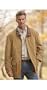 Men's Bristol Leather Jacket, SYCAMORE, Size 44