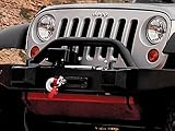 IMAGE OF Jeep Wrangler Winch Block-off Cover - Black