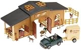 Eigenschaften Simba Toys Pferdehof / Simba 4352648 - Superplay Pferdehof