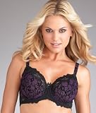 Barbados with Lace Flocking Demi Underwire Bra