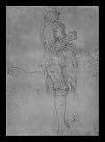 Hans Baldung Grien (Knight in armor box, sitting on a horse) White Wood-Mounted Art Poster Print - 13