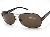New Burberry 3021 BE3021 Brown Lens & Frame 1004/73 Sunglasses Size: 58-14-135