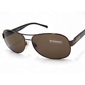 New Burberry 3021 BE3021 Brown Lens and Frame 1004 73 Sunglasses Size: 58-14-135