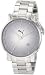 PUMA Women's PU102632004 Flag Small Three-Hand Date Silver Metal Watch,PUMA,PU102632004,PU102601003