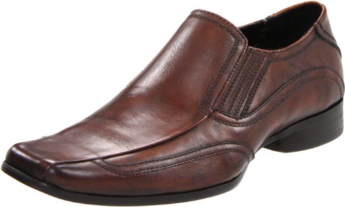 Kenneth Cole REACTION Mens Co-Note-Tate Slip-On,Cognac,9.5 M US