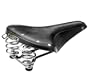 Brooks Saddles B67 Bicycle Saddle (Men's, Chrome Springs, Black)
