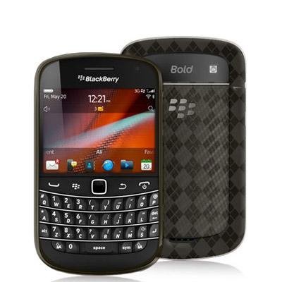 Smoke TPU Candy Rubber Case Cover for Blackberry Bold Touch 9900 / 9930 by Electromaster