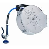 Stainless Steel Enclosed Hose Reel with Spray Valve