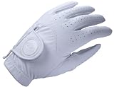 Bella Crystal Ladies White Golf Glove