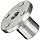 THK Lead Screw Nut Model DCM12, 22mm Outer Diameter x 30mm Length, 44mm Flange Diameter, Load Capacity: 881 Pound-Force (Pack of 5)