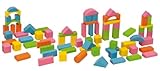 Heros 100088001 - Holzbausteine Happy Colours 75