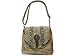 10101 olive green Beaded Sequined Handmade hobo handbag Bag purse with shoulder cross body strap bag