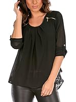 La Belle Parisienne Blusa Agnès (Negro)