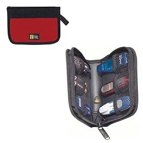 Click here to buy Case Logic 6 Capacity USB Flash Drive Shuttle, Color: Red by Case Logic.
