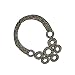 Spinning Disks Metal Studded Neckpiece (I Goth You)