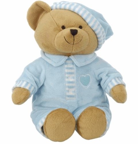 Animal Alley ~ Bear in Pajamas ~ Blue 15 inch