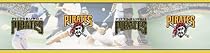 Pittsburgh Pirates MLB Prepasted Wall Border, 6-Inch-by-15-Foot