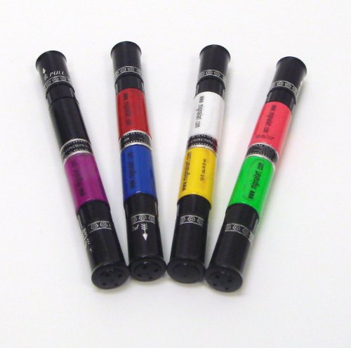 Easy to do! Design and Create your own nail look with these patented nail art pens! Perfect when wearing summer sandals. A unique pen/brush allows you to brush on the base color and then create amazing works of art with the revolutionary pen tip.