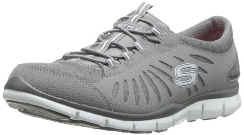 Skechers Sport Women's TGIF Fashion Sneaker,Grey,7 M US