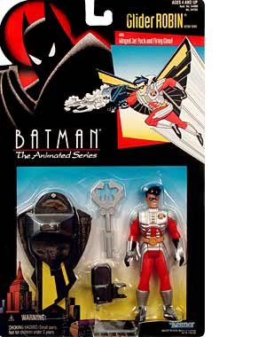  Batman The Animated Series GLIDER ROBIN 5" Action Figure (1995 Kenner)